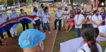 Enfermeros exigen equipos de protección del Ministerio de Hacienda y de Salud Públic